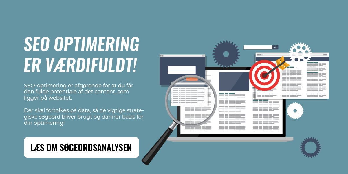 SEO optimering og en effektiv søgeordsanalyse SEO optimering og en effektiv søgeordsanalyse