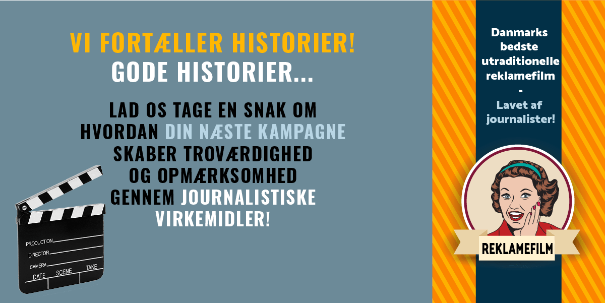 Reklamefilm med journalistik