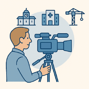 Bred erfaring i videoproduktion fra flere brancher