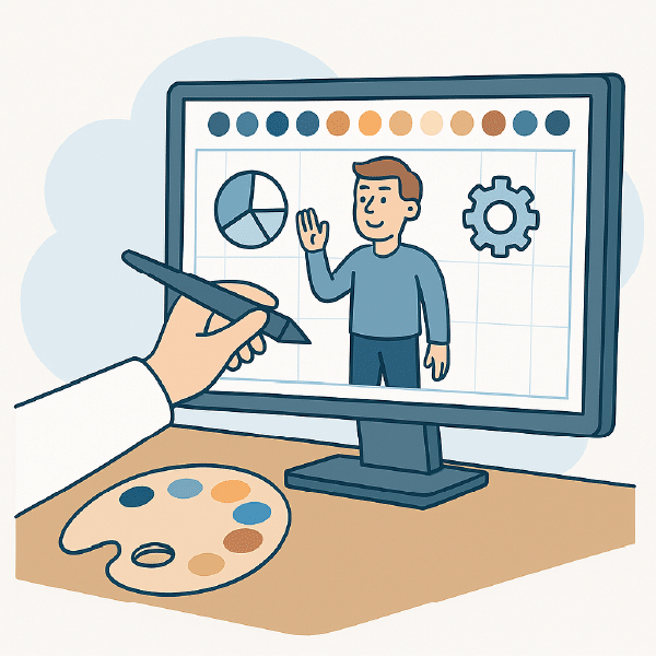 Design og illustration af en animationsfilm