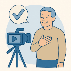 En kundecase-videoproduktion