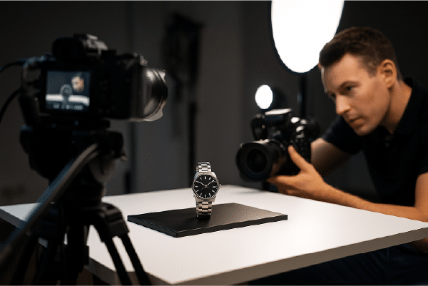 Optagelse af produktfilm inkl. close-up optagelser med detaljer