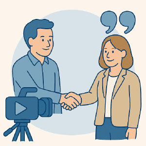 Filmproduktion til rekrutteringsvideo