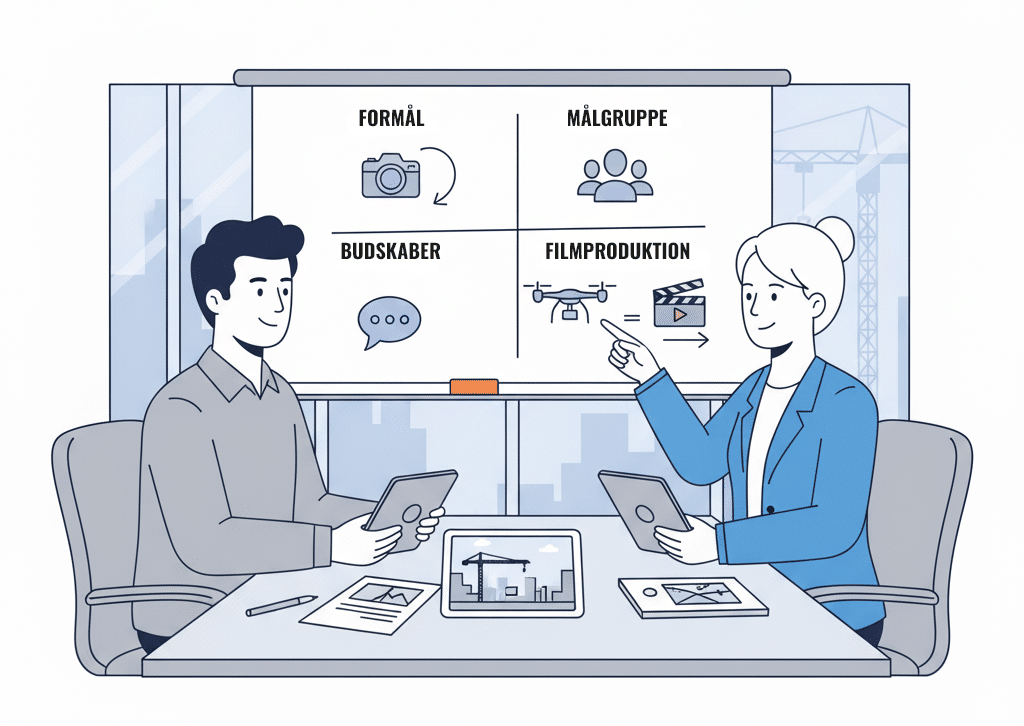 Sådan arbejder vi med time lapse video