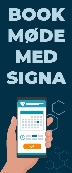 book møde med SIGNA ikon