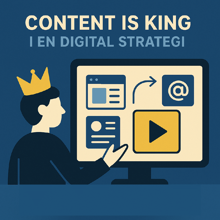 Content is king i en digital strategi