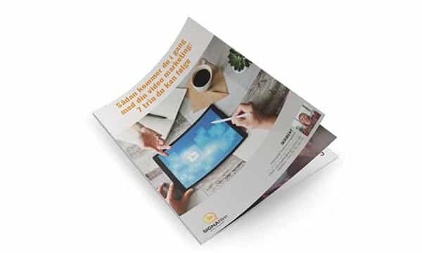 Download guide med whitepaper om videomarketing