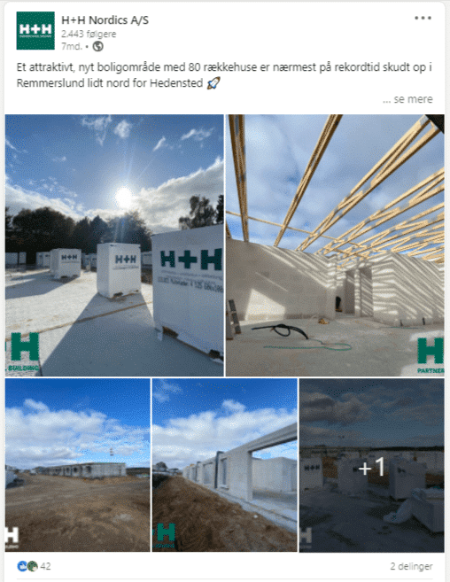 H+H opslag LinkedIn HplusH