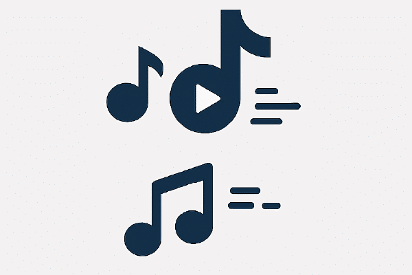 Ikon for den nye kanal TikTok