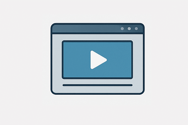 Ikon for landing page på websites