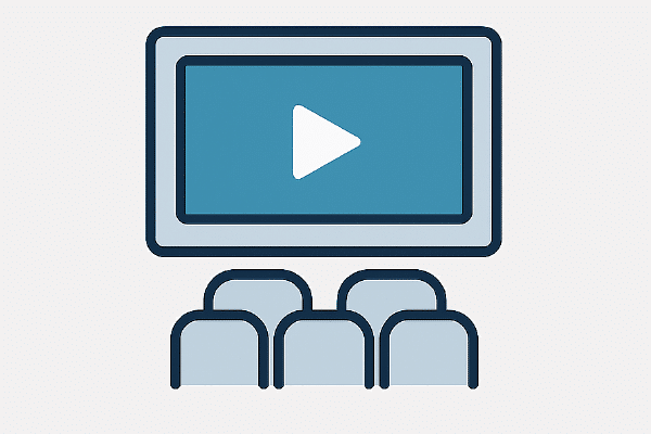 Ikon for kanalerne biograf og TV