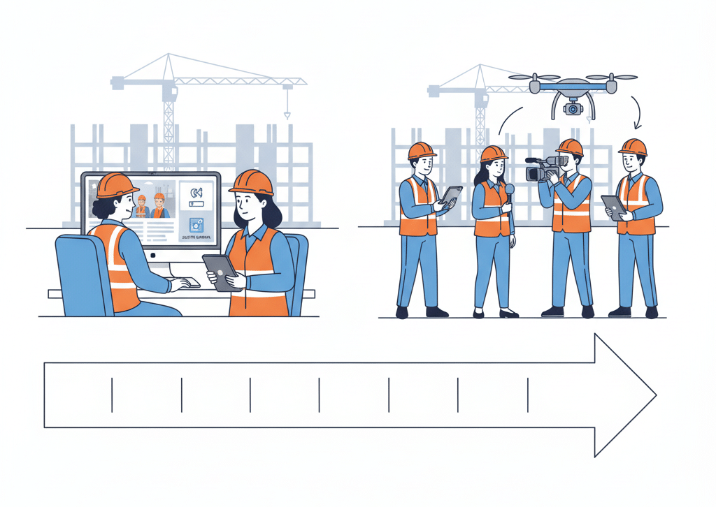 Løbende overvågning og justering af time lapse kameraet med mulighed for statusfilm
