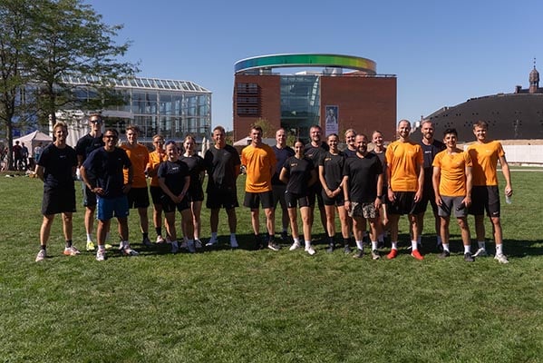 MFT Energy - stemningsbilleder da MFT Energy løber sammen med borgmesteren i Aarhus