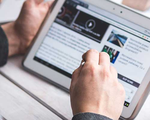 Online strategi i samspil med en hjemmesideanalyse