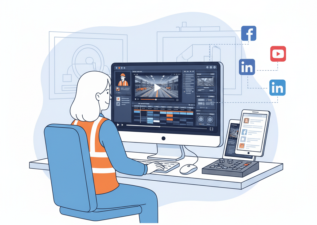 Redigering af timelapse film til brug i forskellige formater