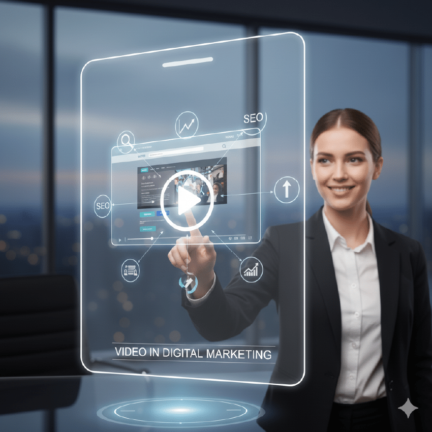 Video er et centralt element i digital marketing