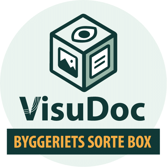 VisuDoc logo - time lapse og dokumentation
