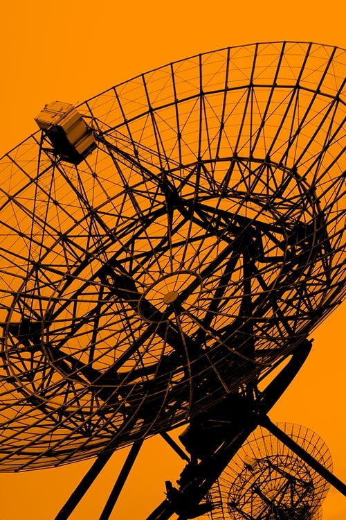 traditionelle kommunikationskanaler via satellitter