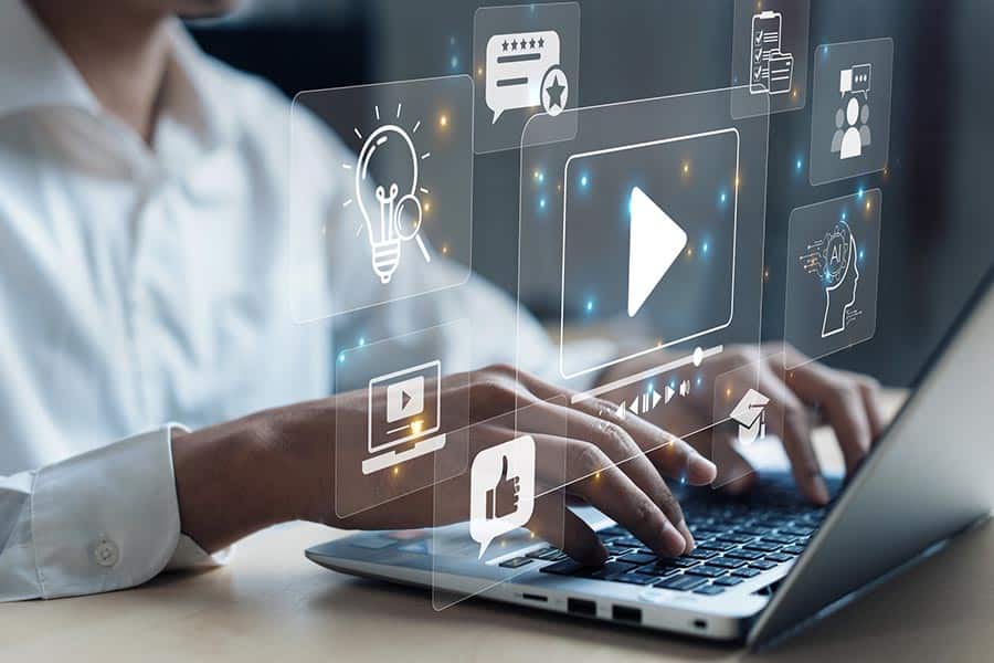 Online video marketing