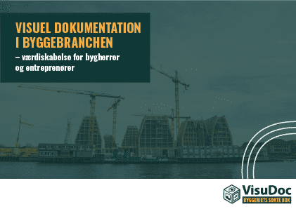 Forside på white paper om visuel dokumentation i byggebranchen