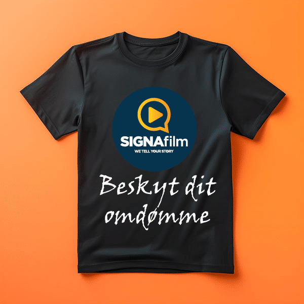 T-shirt med beskyt dit omdømme